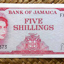 Jamaica 10 shilling 1967 anverso