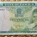 Zambia 2 kwacha 1968 anverso