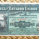 Brasil 1 mil reis 1891 pk.3a anverso