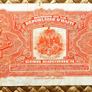 Haiti 5 gourdas 1979 reverso
