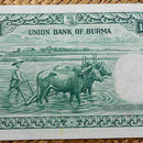 Birmania 100 kyats 1958 reverso