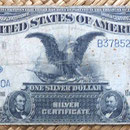 Estados Unidos 1 silver dollar 1899 anverso