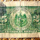 México 25 centavos 1915 Estado de Sonora -Hermosillo reverso