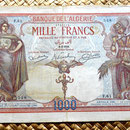 Argelia 1000  francos 1926