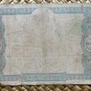 Uruguay 20 pesos oro sellado 1871 Banco Maua&Cia reverso