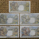 Colonias francesas de Ultramar 50 francos Belain d'Esnambuc 1947-1960 reversos