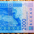 Niger 2000 francos 2003 reverso
