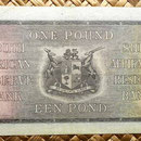 Sudáfrica 1 pound 1939 reverso