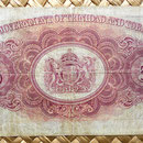 Trinidad y Tobago 5 dollar 1939 reverso