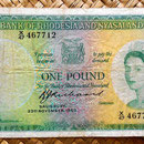 Rodesia y Nyasalandia 1 pound 1960 anverso
