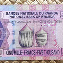 Rwanda 5000 amafranga 2004 reverso