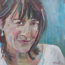  ein Portrait in Acryl( bis 40 x40 cm) kostet ab 200 €