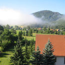 Aussicht vom Balkon