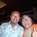 BOSPORT　佐藤氏と鹿児島のファッション界の大御所曽山氏
