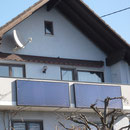 Göttelfingen: Solarkollektoren Balkon
