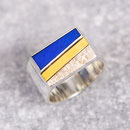 925/- Silber, Gold Lapislazuli | Zierwerk Melanie Karner