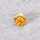 Anhänger 585/- Gelbgold, Citrin