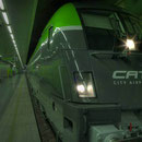 City Airport Train im Bahnhof Flughafen Wien Schwechat