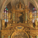 Detail oberhalb des Hauptaltars