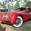 Jaguar XK 120 beim Winsener Oldtimertreffen