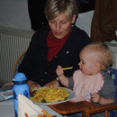 Unser jüngster "Fan" Charlotte 