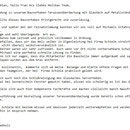 Empfehlungsschreiben