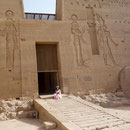 Im Isis-Tempel von Philae, Photo: Daniela Rutica