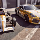 Rennauto fahren Hockenheimring Porsche