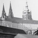 Blick auf den Ratschin, das Wahrzeichen Prags
