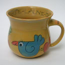 Keramiktasse Artikel - Nr. 5024 / 14,- € / 9 X 9 cm