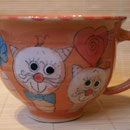 Katzentasse Bestell-Nr. 1300, Preis: 20,- € / 400 ml