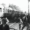 Angekommen. Bahnhof Hof / Bundesland Bayern.