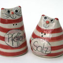 Salzstreuer Katzenpaar Artikel - Nr. 2328/  30,- €