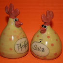 Salz/ Pfeffer Hühnchenpaar Artikel-Nr. 2107/ 35 €
