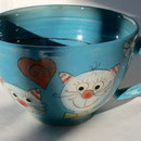 Katzentasse Bestell-Nr. 1710, Preis: 22,- € / 400 ml