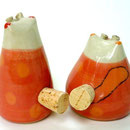 Salzstreuer Katzenpaar rot / Artikel - Nr. 2316 /  30,- €