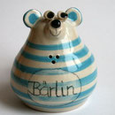 Salzstreuer "Bärlin"  Farbe: türkis/ Bestell-Nr. 2403/Preis 18,- €