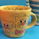 Kindertasse "Löwe" Maxi Artikel - Nr. 5034 (H 8  ∅ 9 cm, 220 ml ) /15,- €