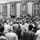 Leider zu spät: Die Botschaft war bereits überfüllt und dadurch geschlossen.