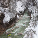 Brandenberger Ache bei winterlichem Wetter