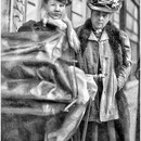 Simone Lavigne, épouse de Fernand le Bailly et sa mère, Blanche Comettant, soeur de Lucien Comettant. (photo prise en mars 1907). Blanche avait marié Ernest Lavigne en 1876, décédé en 1880. Son témoin était Chales Gounod, compositeur français.