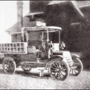 La voiture qu'Henri Menier a amené à l'île en juillet 1905 en même temps que tout le mobilier pour son pavillon de chasse.