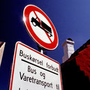 Buskoersel forbudt