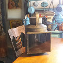 VENDU Magnifique lanterne lampe à l'huile antique  no. 611