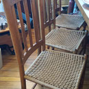 Ens. de 6 chaises anciennes  no. 663