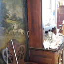 Vue de côté du bahut vaisselier  no. 501