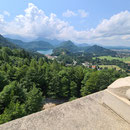 Aussicht vom Schloß
