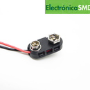 Conector capuchón rigido para batería 9V 