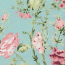 besch. Baumwolle AU Maison: Sophia - aqua sky - AUSVERKAUFT
