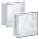 Bild: Design Pegasus Q19 Glasbaustein Glasstein Glass Blocks Glasbausteine-Center Glasbausteine-Center.de Glassteine Glasbausteine Clearview Vollsicht Wave Wolke Clear Neutro Klar Weiß Glasblokke glass blokker Lasitiilet Glasblock Lasi Tiili gler blokkir 